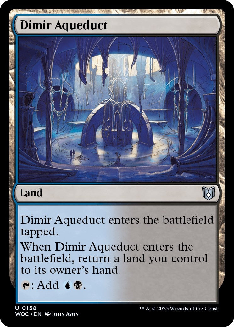 Dimir Aqueduct (158) [WOC] - MTG Single
