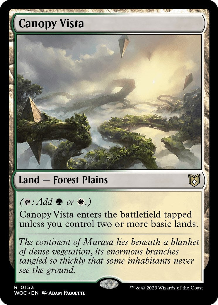 Canopy Vista (153) [WOC] - MTG Single