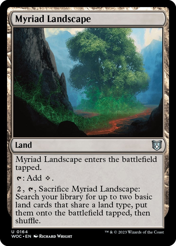 Myriad Landscape (164) [WOC] - MTG Single