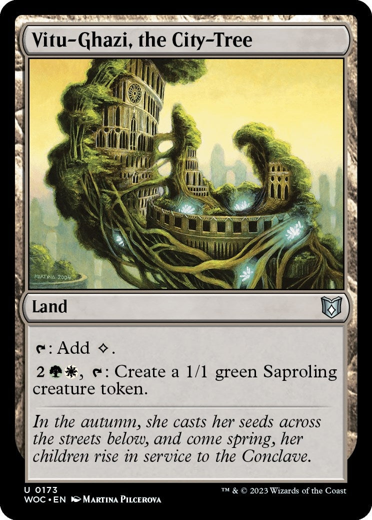 Vitu-Ghazi the City-Tree (173) [WOC] - MTG Single