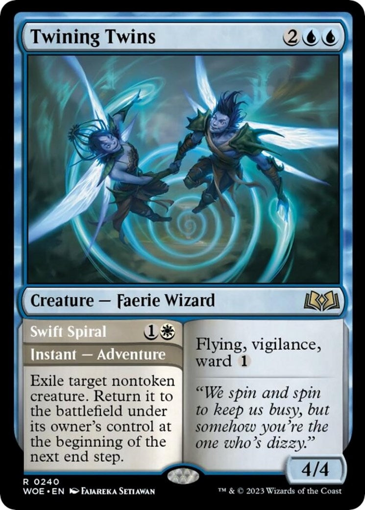 Twining Twins (240) [WOE] - MTG Single
