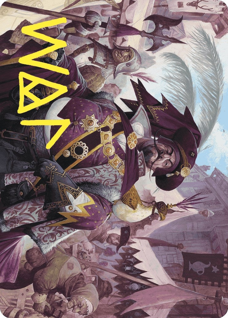 Discerning Financier Art Card (Gold-Stamped Signature) (2) [ASWOE] - MTG Single