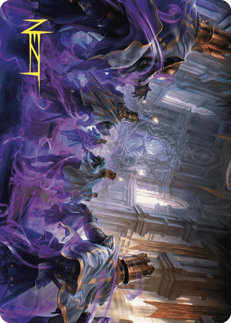 Eerie Interference Art Card (Gold-Stamped Signature) (4) [ASWOE] - MTG Single