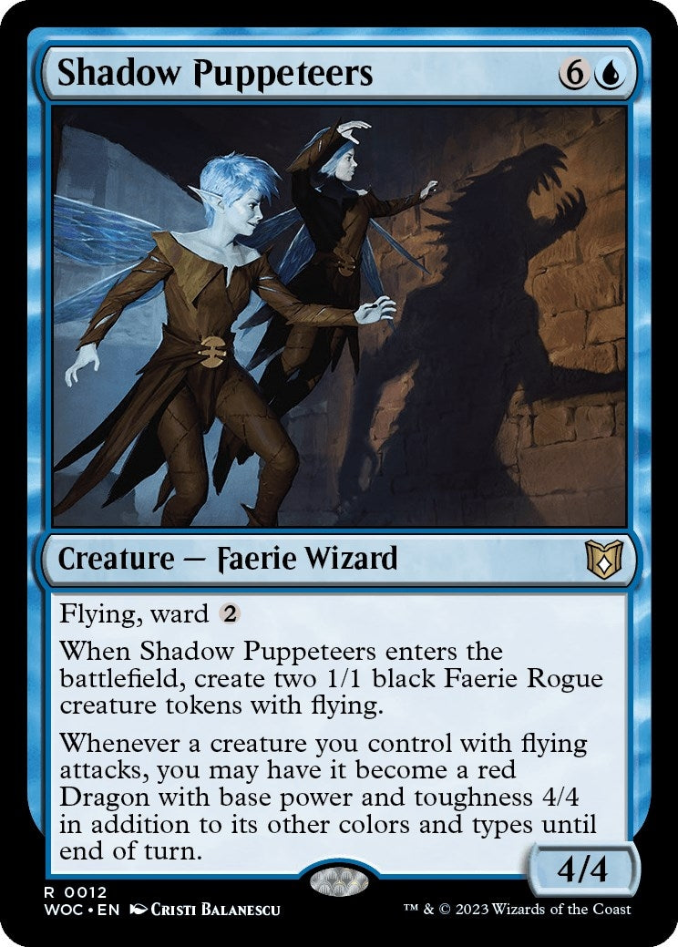 Shadow Puppeteers (12) [WOC] - MTG Single