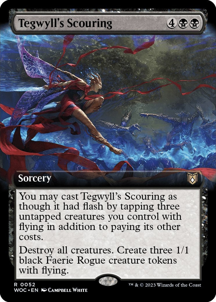 Tegwyll’s Scouring (Extended Art) (52) [WOC] - MTG Single