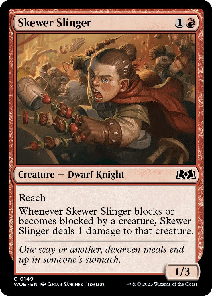 Skewer Slinger (149) [WOE] - MTG Single