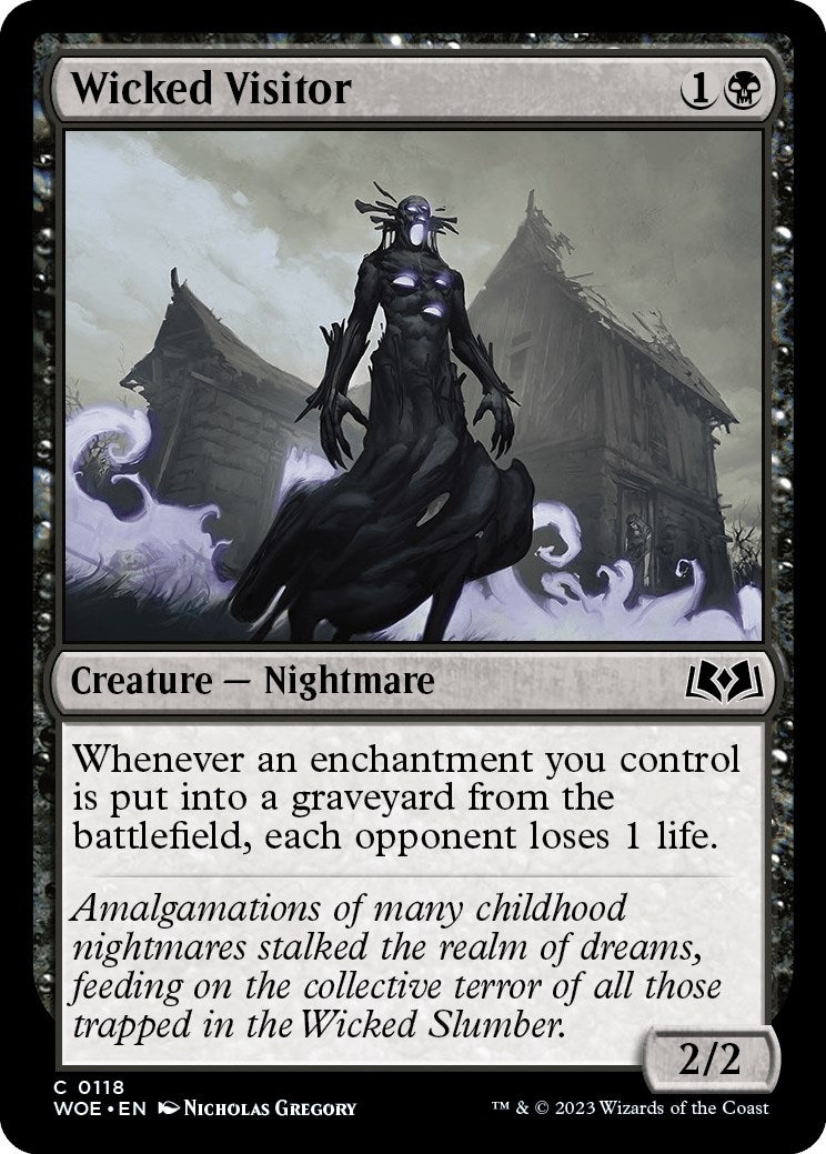 Wicked Visitor (118) [WOE] - MTG Single