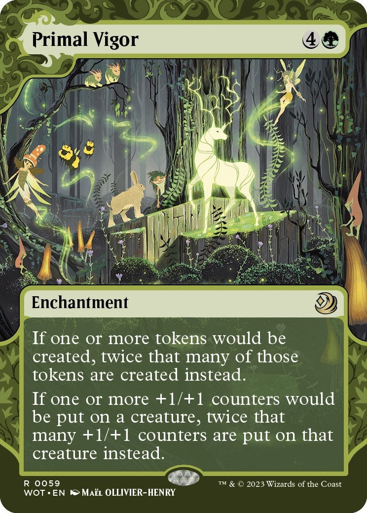 Primal Vigor (59) [WOT] - MTG Single