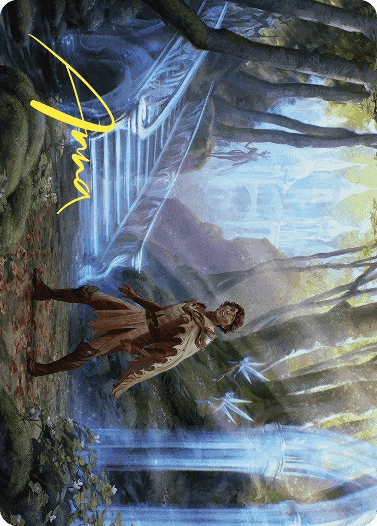 Into the Fae Court Art Card (Gold-Stamped Signature) (7) [ASWOE] - MTG Single