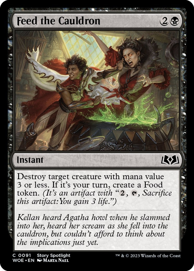 Feed the Cauldron (91) [WOE] - MTG Single