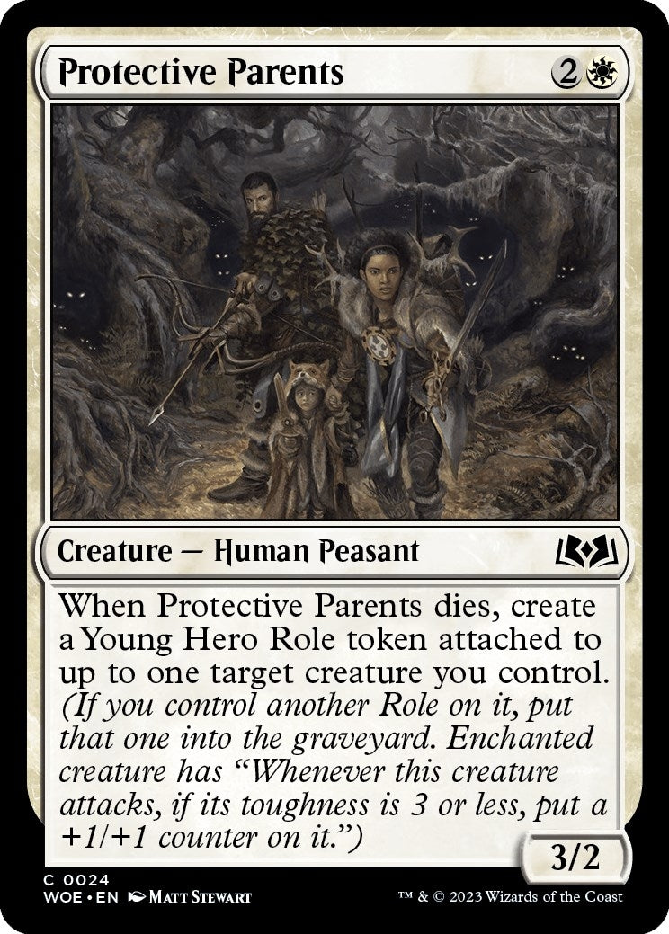 Protective Parents (24) [WOE] - MTG Single