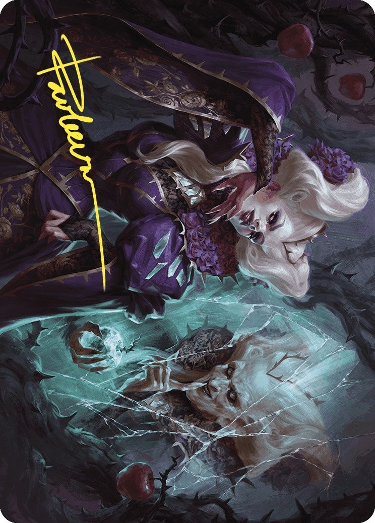 Conceited Witch Art Card (Gold-Stamped Signature) (11) [ASWOE] - MTG Single