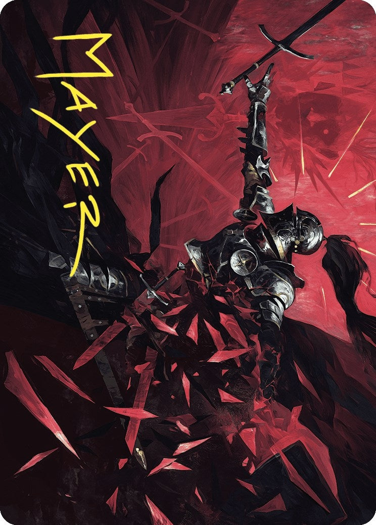 Shatter the Oath Art Card (Gold-Stamped Signature) (14) [ASWOE] - MTG Single