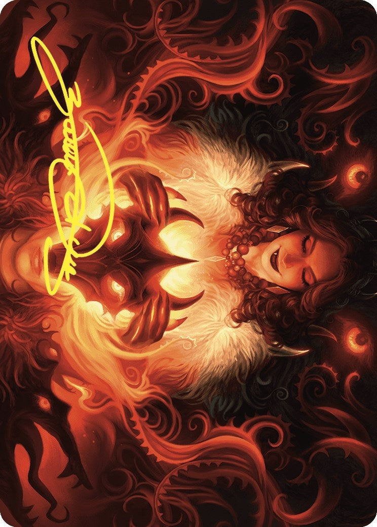 Witch’s Mark Art Card (Gold-Stamped Signature) (21) [ASWOE] - MTG Single