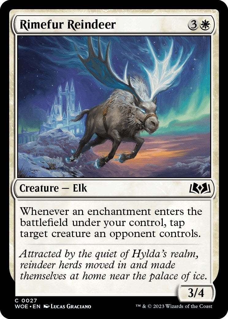 Rimefur Reindeer (27) [WOE] - MTG Single