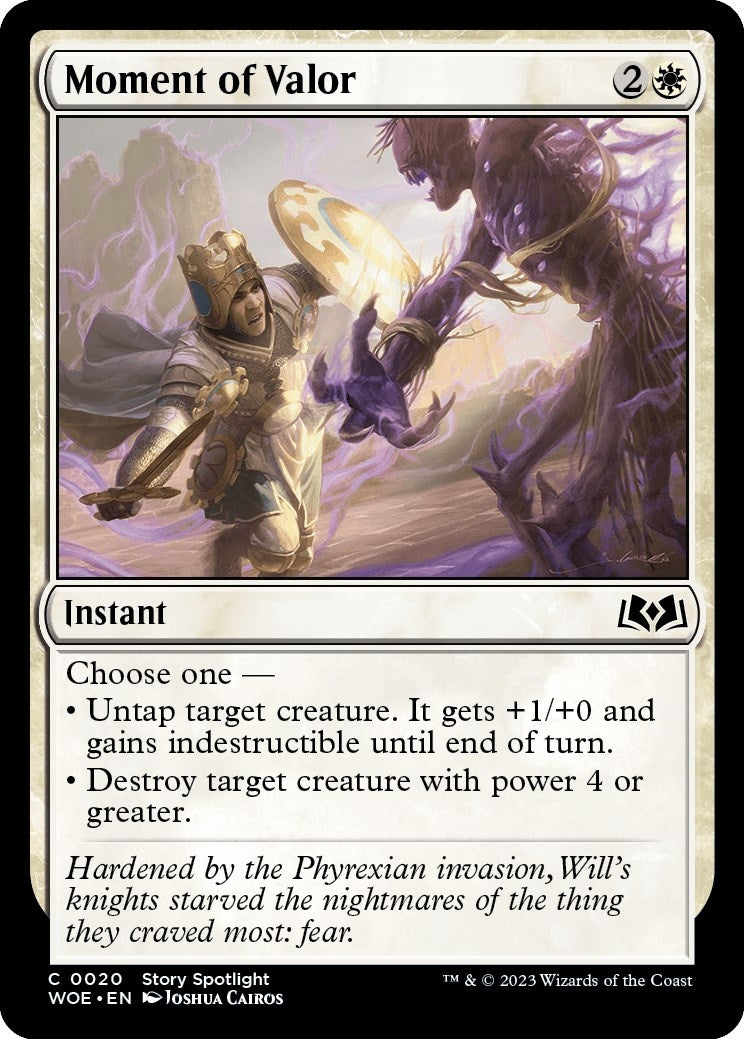 Moment of Valor (20) [WOE] - MTG Single