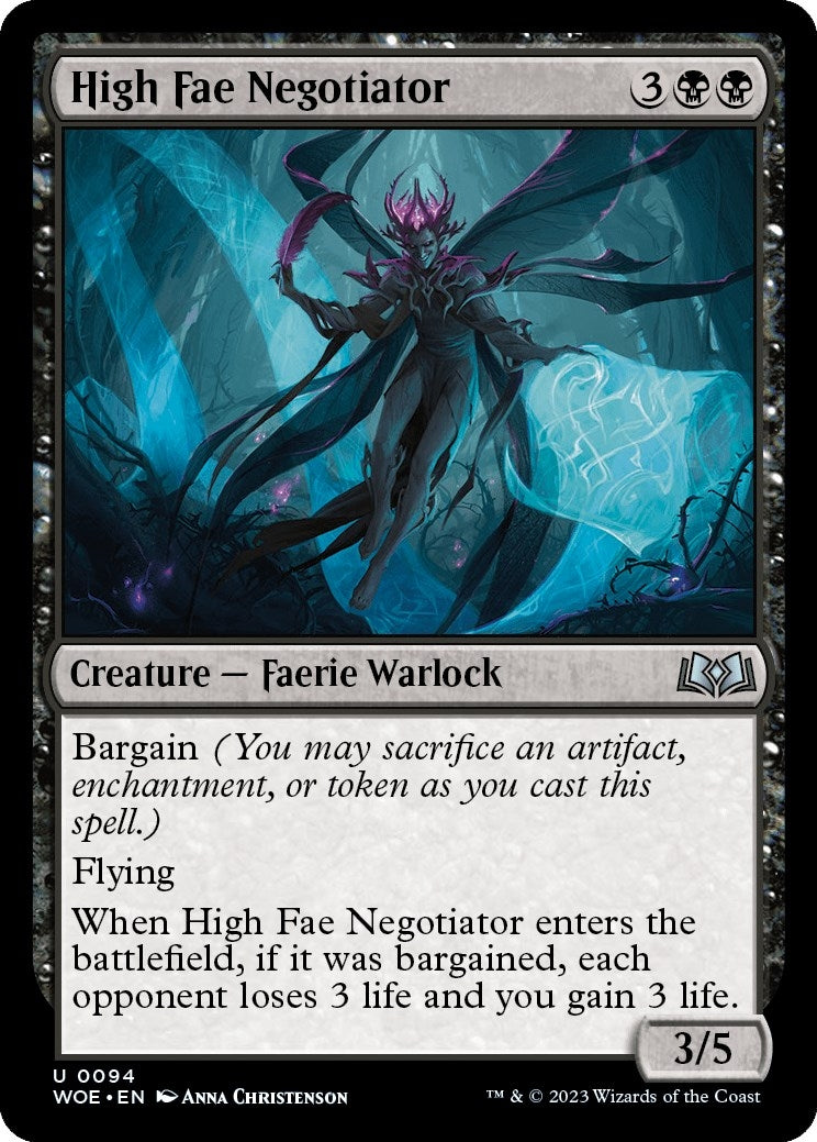 High Fae Negotiator (94) [WOE] - MTG Single