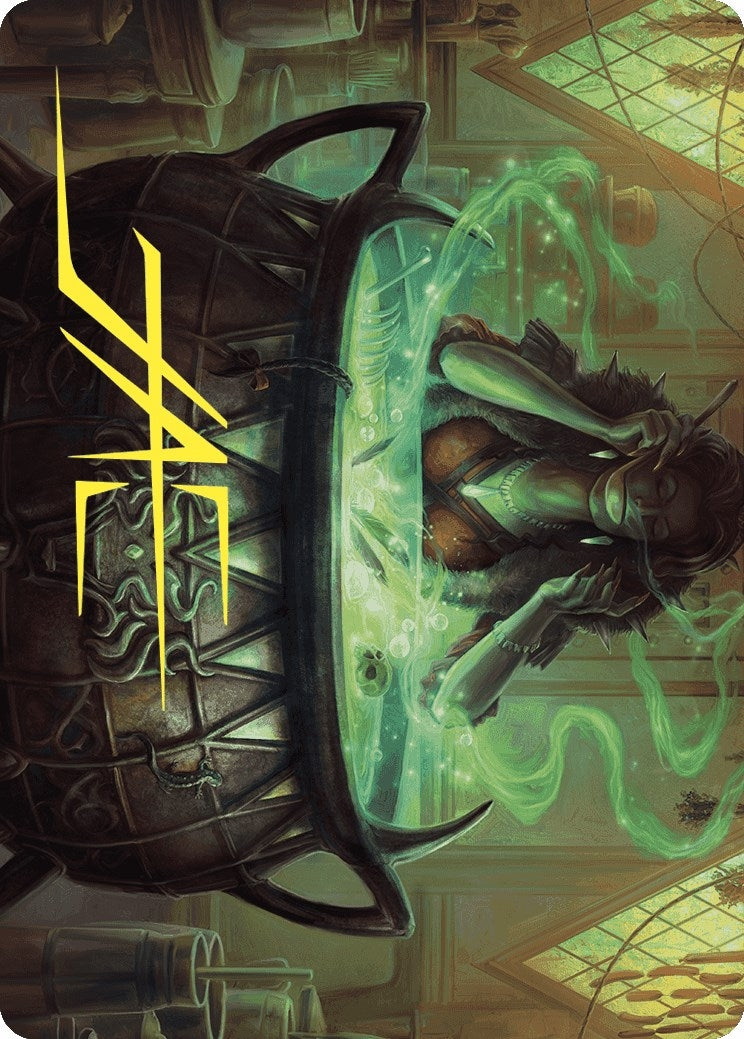 Agatha’s Soul Cauldron Art Card (Gold-Stamped Signature) (42) [ASWOE] - MTG Single
