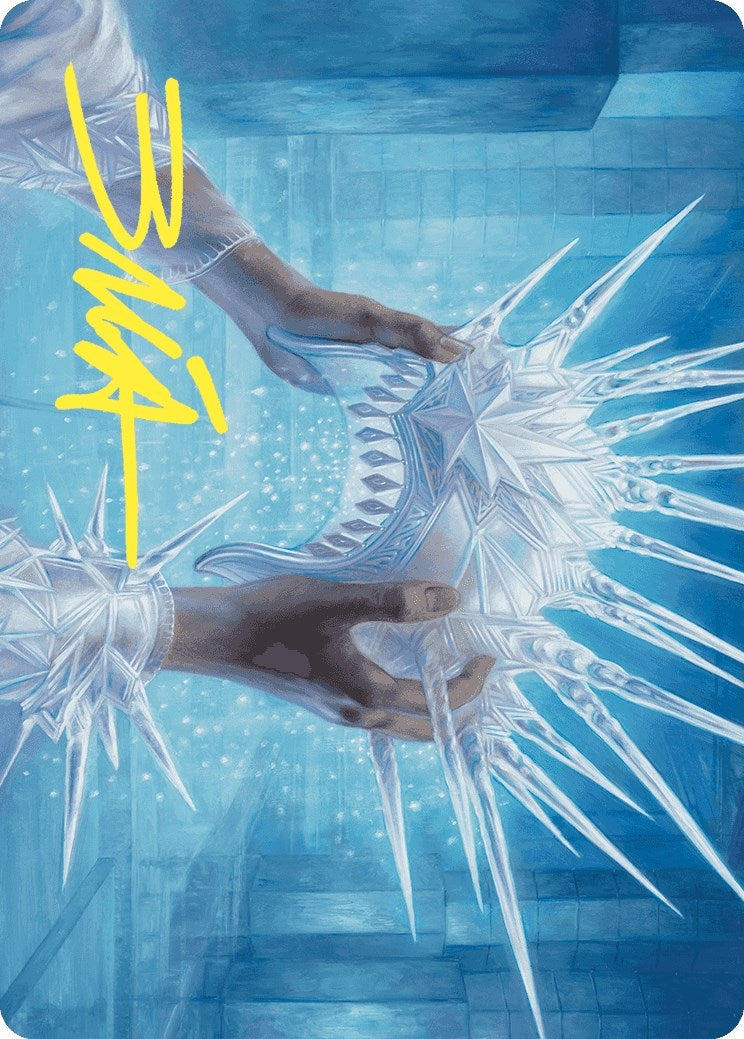 Hylda’s Crown of Winter Art Card (Gold-Stamped Signature) (43) [ASWOE] - MTG Single
