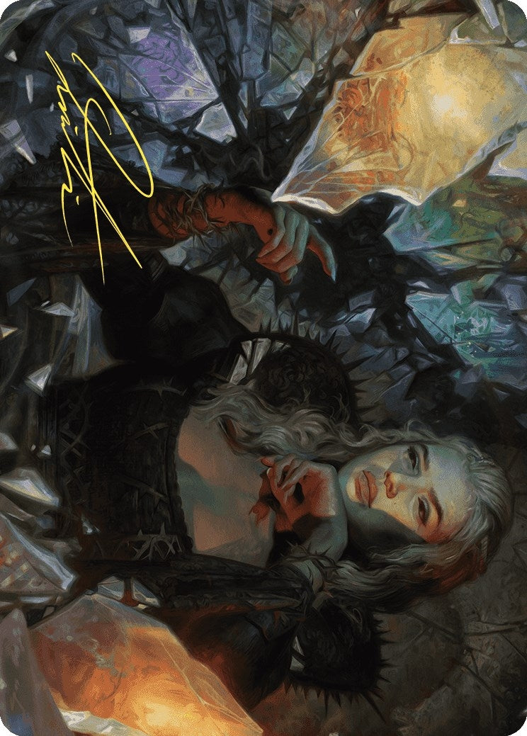 Prophetic Prism Art Card (Gold-Stamped Signature) (45) [ASWOE] - MTG Single