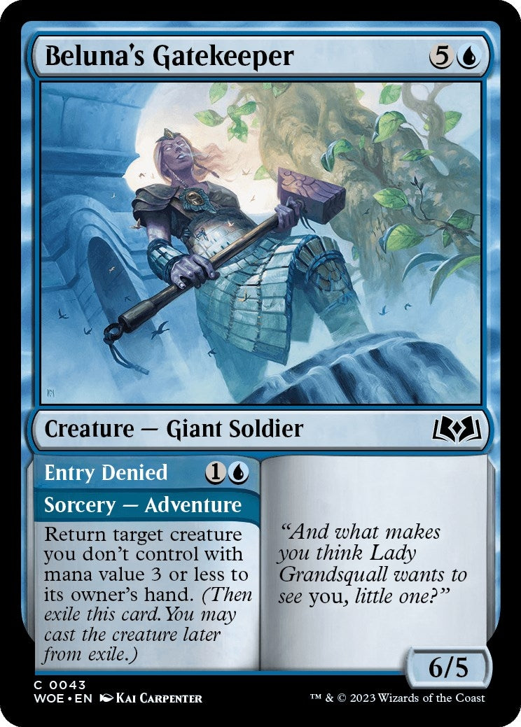 Beluna’s Gatekeeper (43) [WOE] - MTG Single