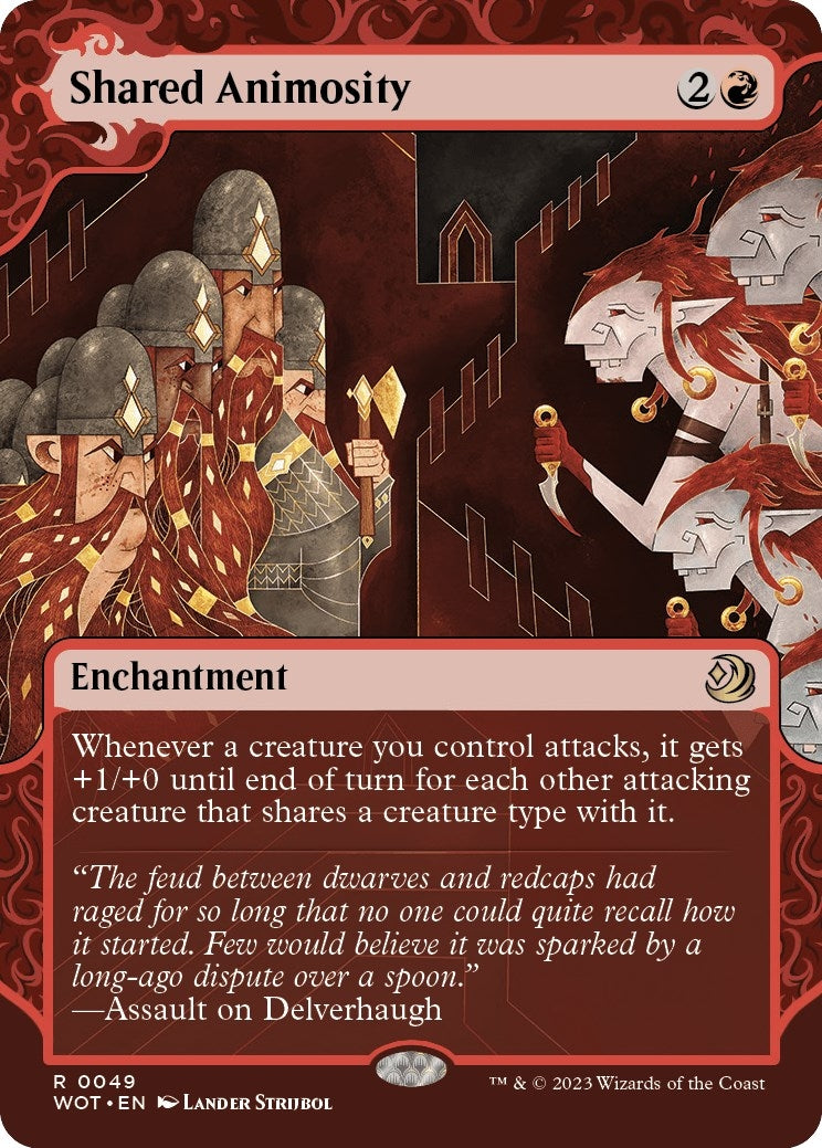 Shared Animosity (49) [WOT] - MTG Single