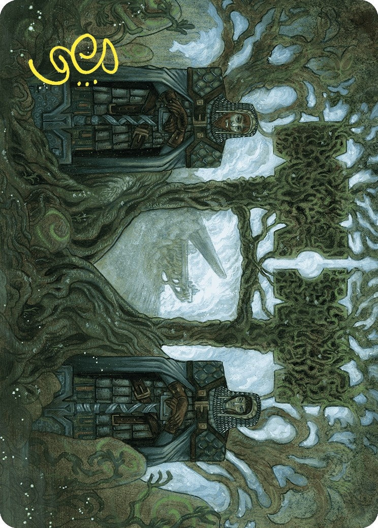 Court of Garenbrig Art Card (Gold-Stamped Signature) (54) [ASWOE] - MTG Single