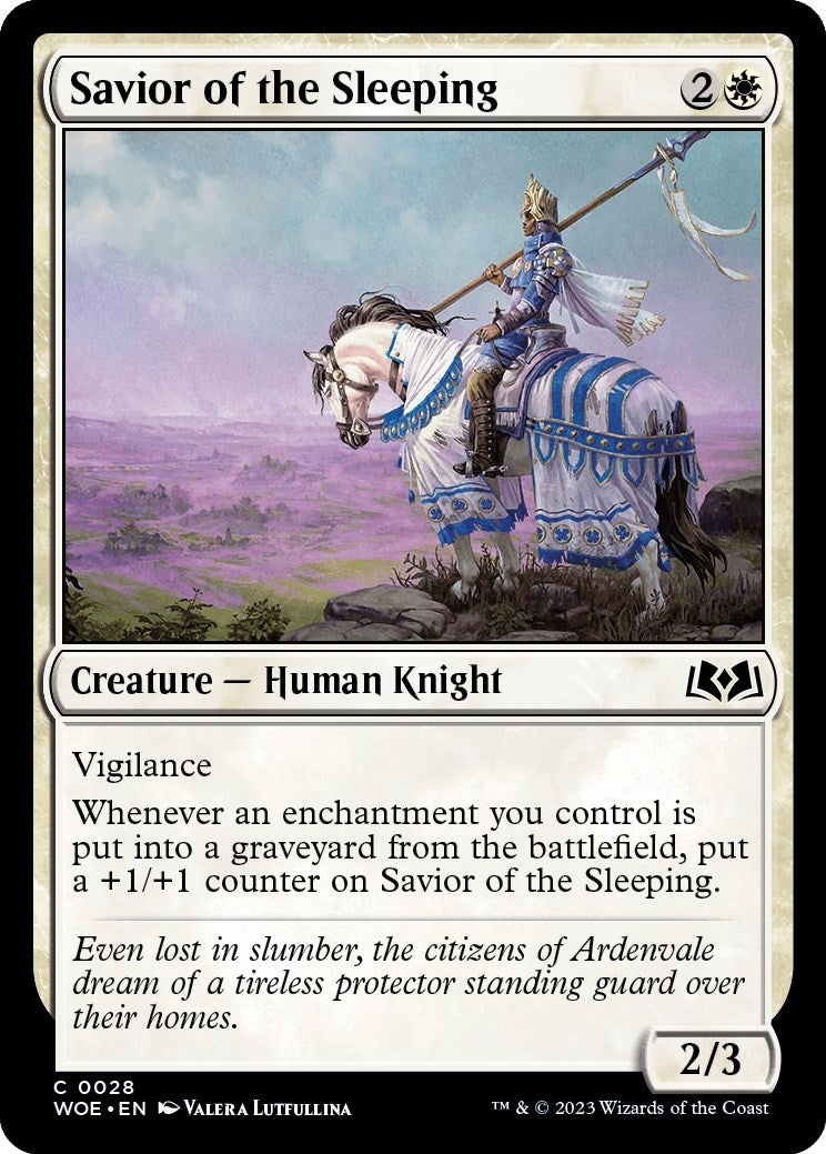 Savior of the Sleeping (28) [WOE] - MTG Single