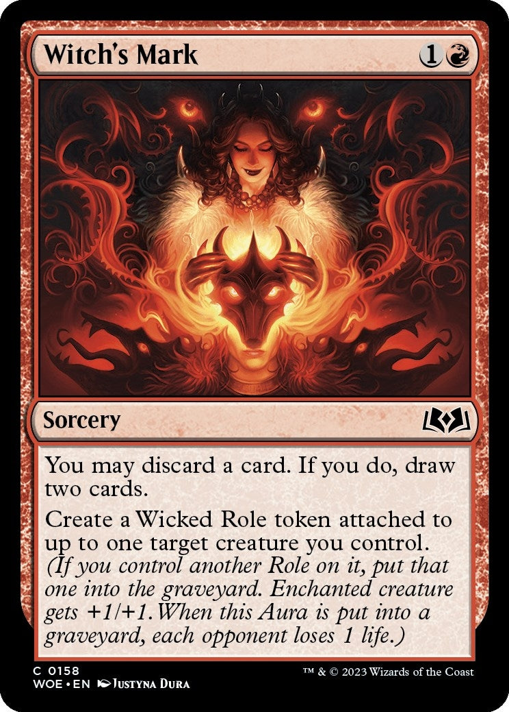 Witch’s Mark (158) [WOE] - MTG Single