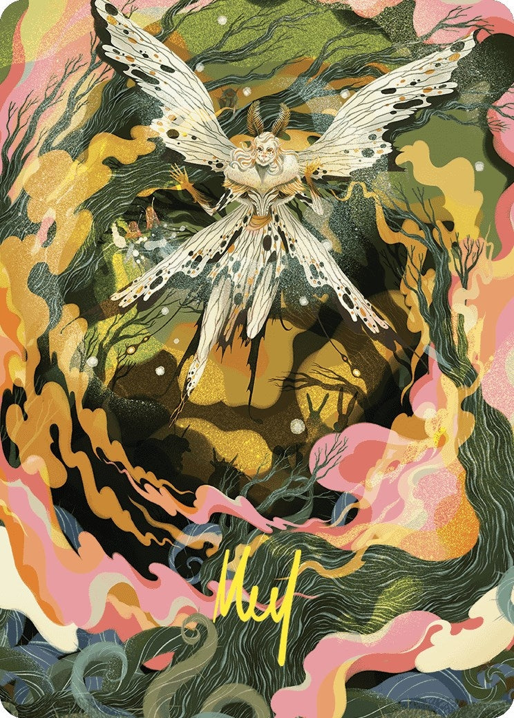 Greater Auramancy Art Card (Gold-Stamped Signature) (61) [ASWOE] - MTG Single