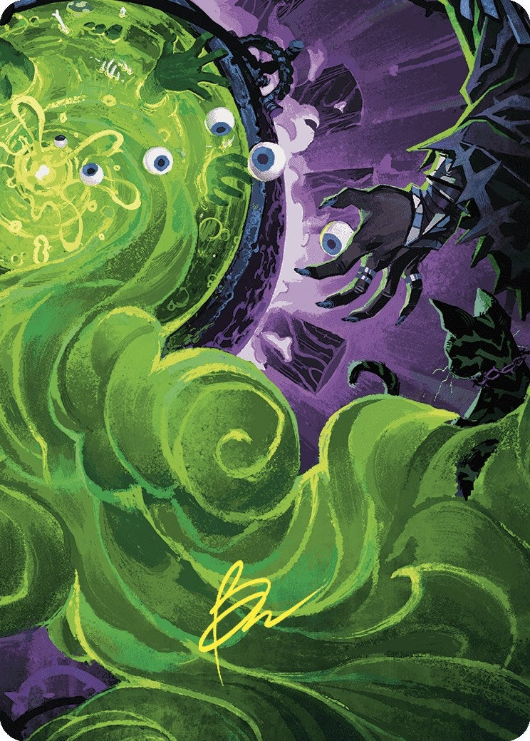 Waste Not Art Card (Gold-Stamped Signature) (70) [ASWOE] - MTG Single
