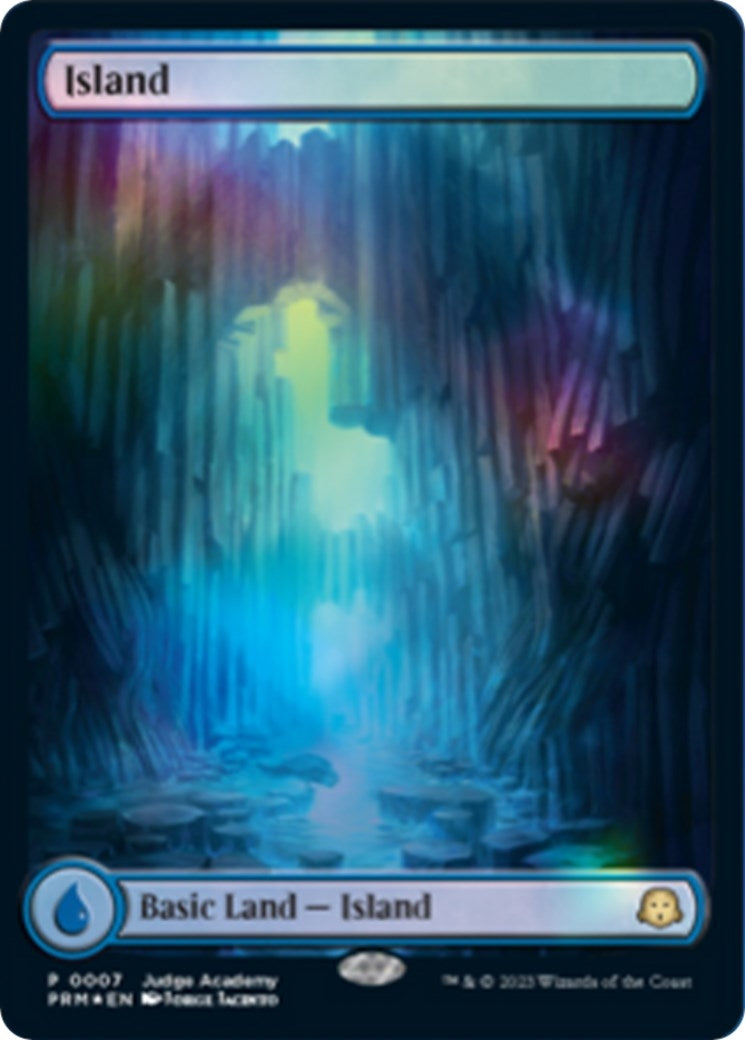 Island - Full Art (0007) (7) [JDG] - MTG Single