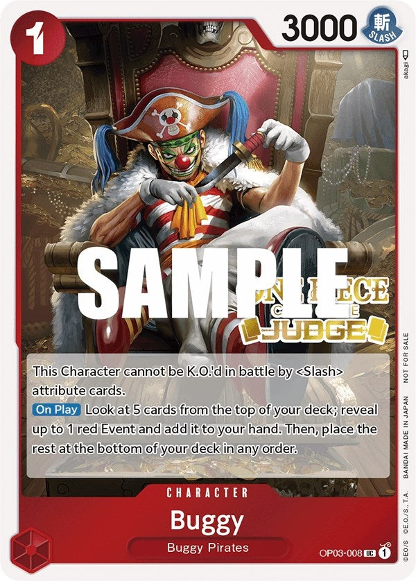 Buggy (Judge Pack Vol. 2) (3008) (OP-PR) - One Piece Card Game Single