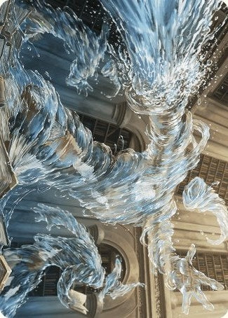 Splashy Spellcaster Art Card (9) [ASWOE] - MTG Single