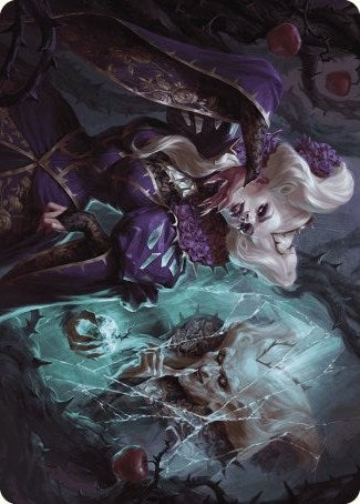 Conceited Witch Art Card (11) [ASWOE] - MTG Single