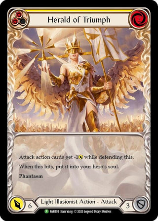 Herald of Triumph (Yellow) - FAB159 (159) [PR] - Flesh and Blood TCG Single