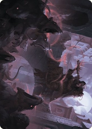Gnawing Crescendo Art Card (17) [ASWOE] - MTG Single