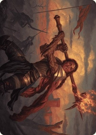 Imodane the Pyrohammer Art Card (18) [ASWOE] - MTG Single