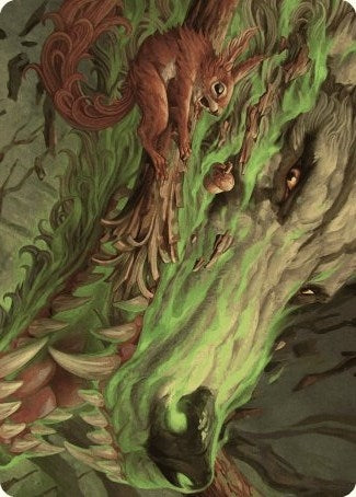 Leaping Ambush Art Card (26) [ASWOE] - MTG Single