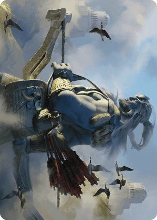 Skybeast Tracker Art Card (27) [ASWOE] - MTG Single