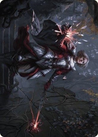 Rowan Scion of War Art Card (31/81) (31) [ASWOE] - MTG Single