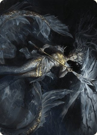 Sharae of Numbing Depths Art Card (32) [ASWOE] - MTG Single