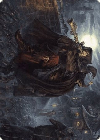 Totentanz Swarm Piper Art Card (33) [ASWOE] - MTG Single