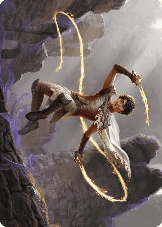 Kellan the Fae-Blooded Art Card (39) [ASWOE] - MTG Single