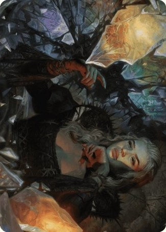 Prophetic Prism Art Card (45) [ASWOE] - MTG Single