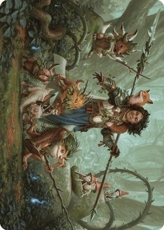 Ellivere of the Wild Court Art Card (49) [ASWOE] - MTG Single