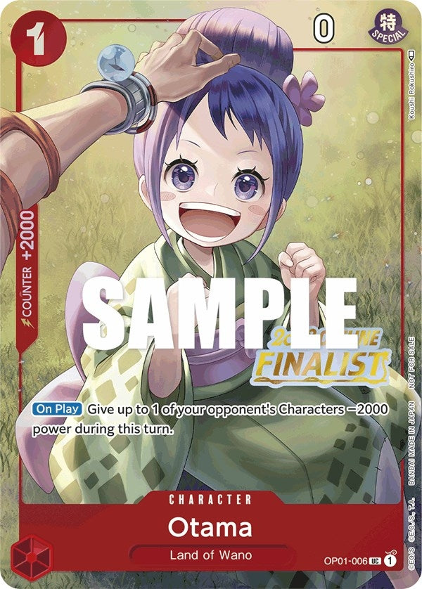 Otama (Offline Regional 2023) [Finalist] (1006) (OP-PR) - One Piece Card Game Single