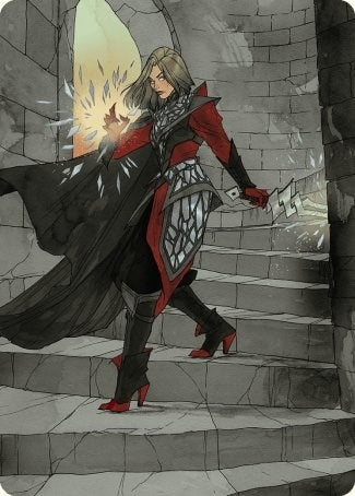 Rowan Scion of War Art Card (59/81) (59) [ASWOE] - MTG Single