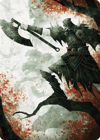Garruk’s Uprising Art Card (72) [ASWOE] - MTG Single