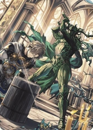 Karmic Justice Anime Art Card (77) [ASWOE] - MTG Single